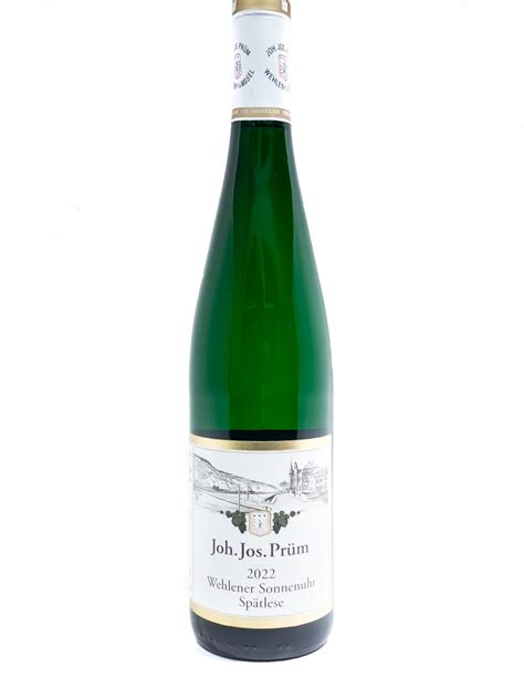 Joh Jos Pr M Wehlener Sonnenuhr Riesling Sp Tlese Mosel