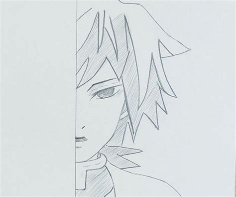 21 Half Face Drawing Ideas Step By Step Diyncrafty