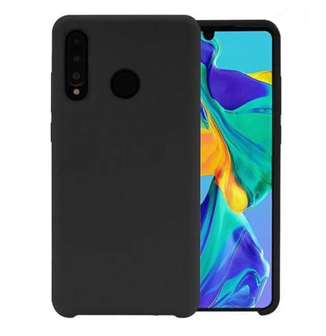 Capa Silicone Huawei P30 Lite Preta WilTec Tecnologia Reparações e