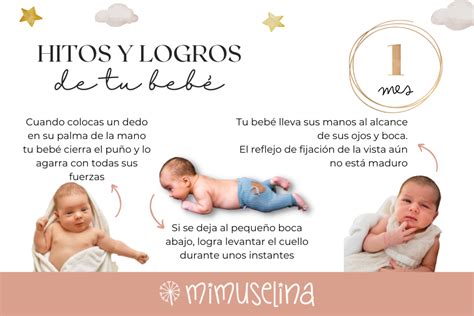 Hitos Del Desarrollo Y Logros Del Beb De Mes Mimuselina Blog