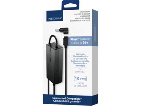 Insignia Universal Laptop Charger 90w Ns Pwlc591 C Newegg Ca