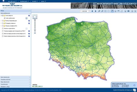 Sie Kolejowa Bez Tajemnic Mapa Interaktywna Linii Kolejowych