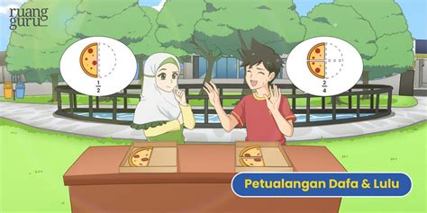 Mengenal Pecahan Senilai Dan Contohnya Matematika Kelas Nbkomputer