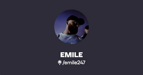 EMILE Listen On YouTube Spotify Apple Music Linktree