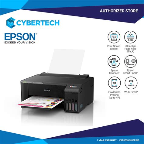 Epson Ecotank L1210 A4 Ink Tank Printer Single Function Only Print