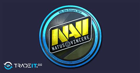 Sticker Natus Vincere Foil Cologne Tradeit