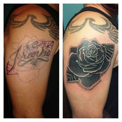 Name Cover Up Tattoos On Arm Tashia Blanchard