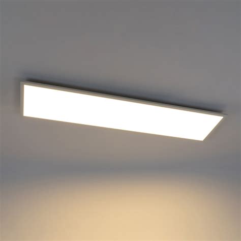 Lindby Luay LED Panel 30 x 120 cm weiß 3000 6000K Lampenwelt de