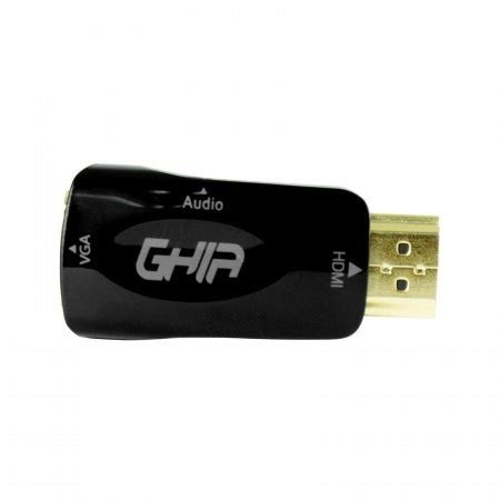 Compra Ghia Adaptador HDMI Macho VGA Hembra Negro ADAP 1