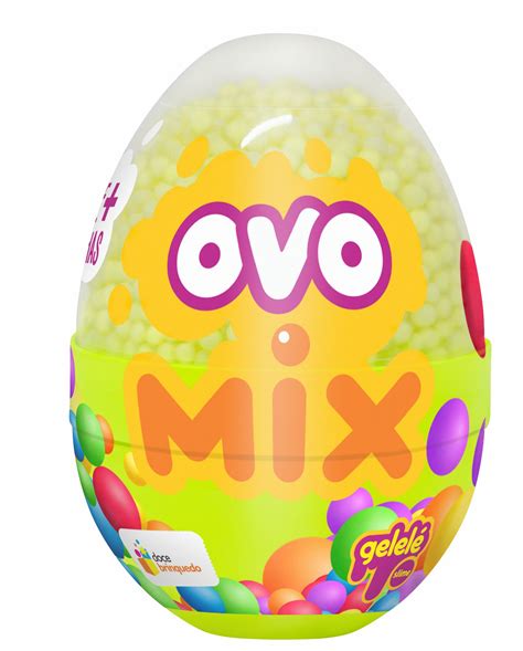 Ovo Mix Gelelé Slime bolinhas Cores sortidas Tribeca10