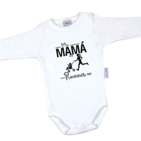 Body Divertido Mi Mam Es Runner Ecobaby