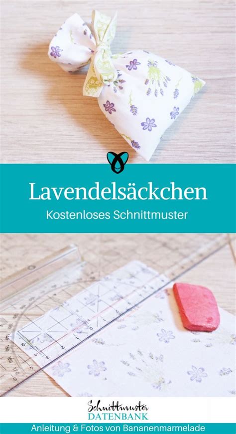 Lavendelsäckchen Kostenlose Schnittmuster Datenbank