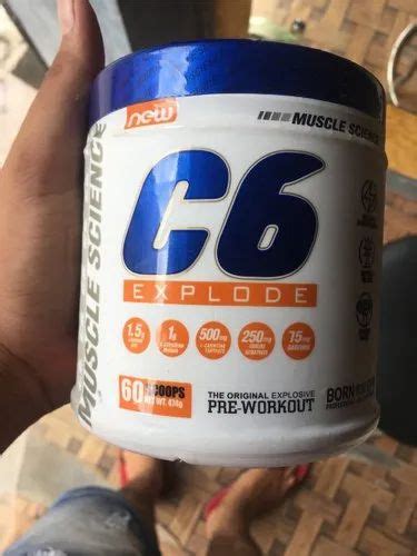 C6 Pre Workout Packaging Type Box At Rs 1300box In Agra Id