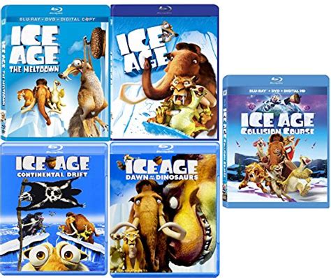 Buy Ice Age Collection 5 Movie Collection Blu Ray Collision Course ...