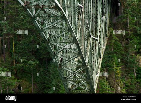 Under The Deception Pass Bridge The Common Name For Two Two Lane Bridges On Washington State