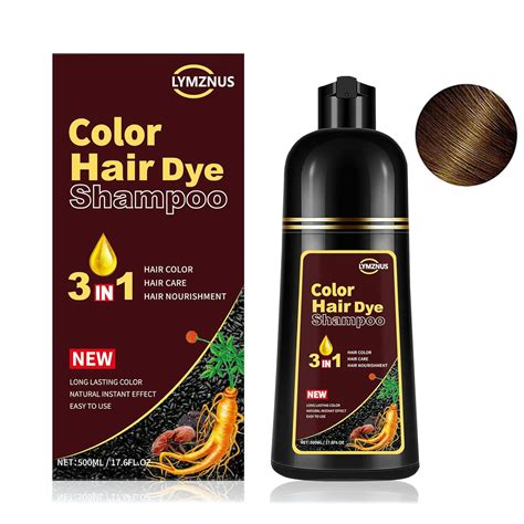 Instant Chestnut Brown Hair Color Shampoo For Women And Men Chestnut Brown Hair Dye Shampoo 3 In