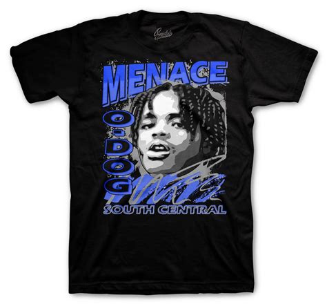 Retro 5 Racer Blue Nineties Shirt Sneaker Tee Blue Jordans 90s Shirts