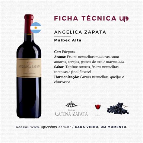 Angelica Zapata Malbec Alta 750ml Na UpVinhos Tem Os Melhores Vinhos