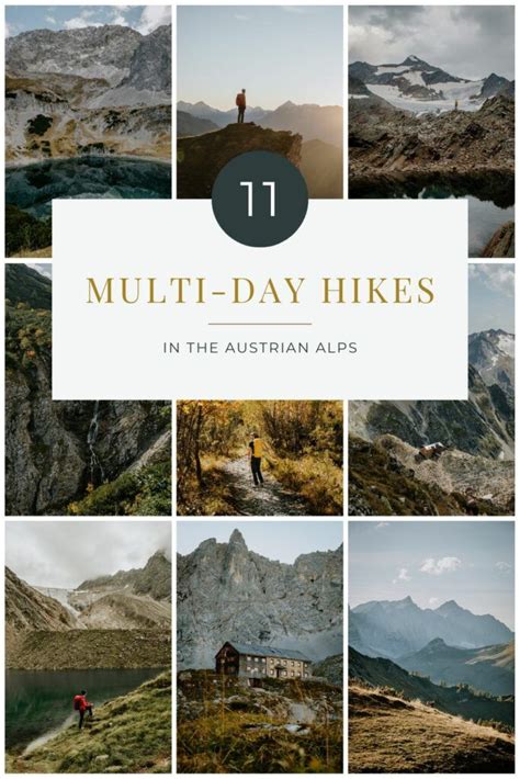 Of The Best Multi Day Hikes In Tirol Austria Day Hike Hiking