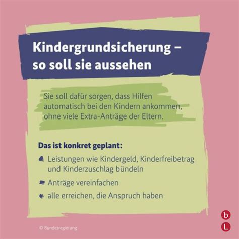 Kindergrundsicherung Einigung Der Regierung Soll Noch Vor Der