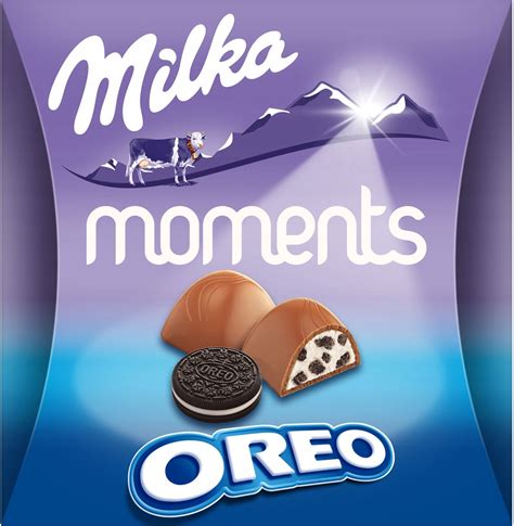 Milka Moments Z Kruszonymi Ciasteczkami Oreo Czekoladki 92 G