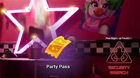 Five Nights At Freddy S Security Breach How To Get The Party Pass