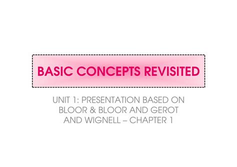 PDF BASIC CONCEPTS REVISITED DOKUMEN TIPS