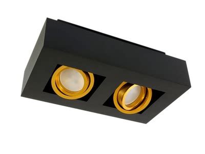 Oprawa Sufitowa Natynkowa Do LED GU10 Czarna KW 6936029433