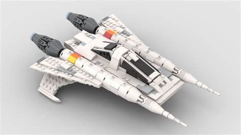 LEGO MOC Space BUCK ROGERS Starfighter Ship by CBSNAKE | Rebrickable ...