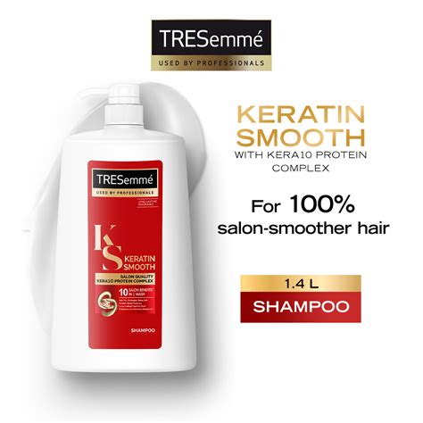 Tresemme Shampoo Keratin Smooth With Kera10 Complex 1 4l Lazada Ph