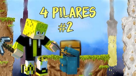 Minecraft O Desafio Dos Quatro Pilares Pegamos Muitos Irons Youtube