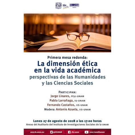 La Dimensi N Tica En La Vida Acad Mica Instituto De Investigaciones