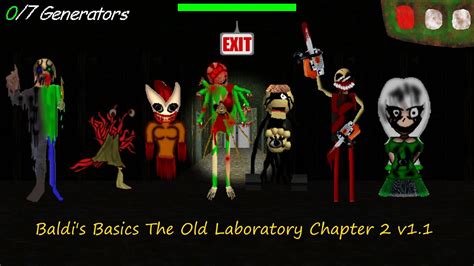 Baldi's Basics The Old Laboratory Chapter 2 v1.1 [Baldi's Basics] [Mods]