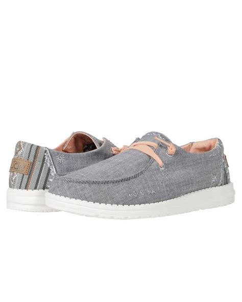 Hey Dude Wendy Boho In Gray Lyst