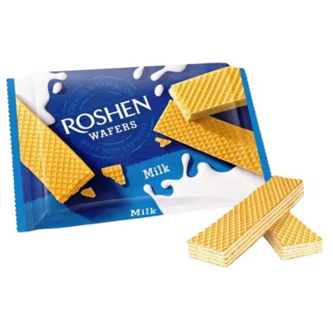 Wafle O Smaku Mlecznym Milk G Roshen Ukrainoczka