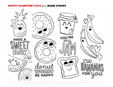 More Free Valentines Jessie Steury