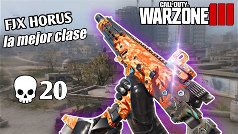 Fjx Horus Es El Nuevo Meta Absoluto En Warzone La Mejor Clase De