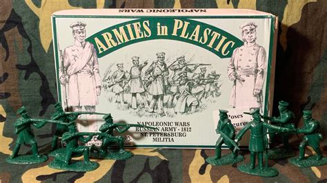 Armies In Plastic Napoleonic Wars Russian St Petersburg Militia Army