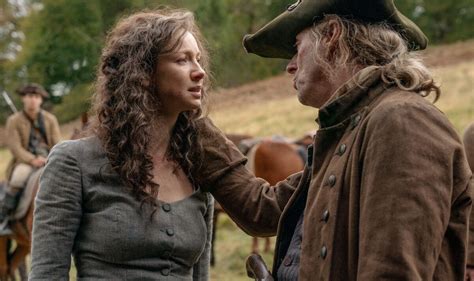 Outlanders Caitriona Balfe Opens Up On Working With Creepy Co Star