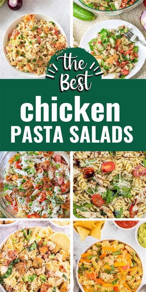 Easy Summer Pasta Salads With Chicken She S Not Cookin