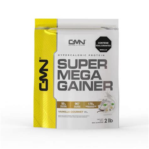 Super Mega Gainer X Lbs Sabor Vainilla Gmn