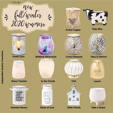 New Scentsy Warmers In The Fallwinter 2020 Catalog Scentsy Scentsy