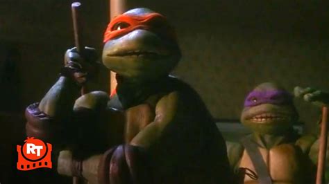 Teenage Mutant Ninja Turtles 1990 The Apartment Fight Scene