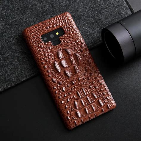 Luxury Crocodile Genuine Leather Case For Samsung Galaxy Note Ultra