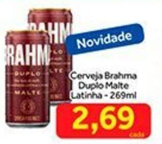 Cerveja Brahma Duplo Malte Latinha Ml Oferta Na Shibata Supermercados