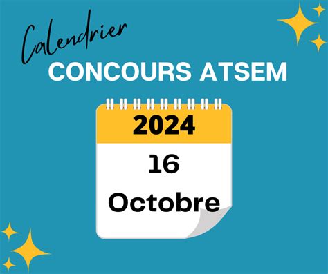 Calendrier Concours Atsem Ginni Justine