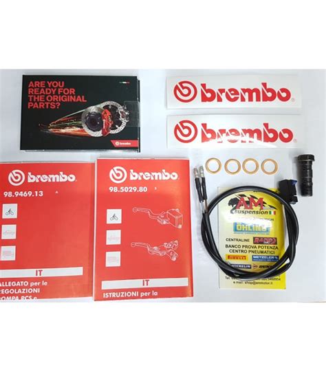 Pompa Brembo Radiale Rcs Freno Kit Serbatoio Olio Racing Moto