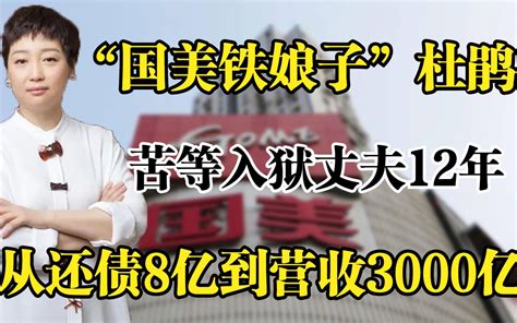 “国美铁娘子”杜鹃，苦等入狱丈夫12年，还债8亿做到营收3000亿 创始人观察 创始人观察 哔哩哔哩视频