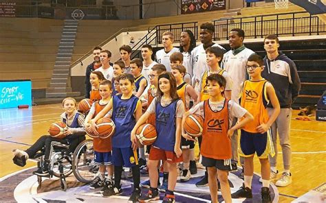 Les Joueurs Du Cep La Rencontres Des Jeunes Basketteurs Le T L Gramme