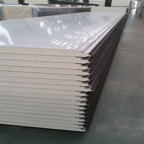 Lightweight Proof Wall Eps Rockwool Pu Pir Sandwich Panel For Cold